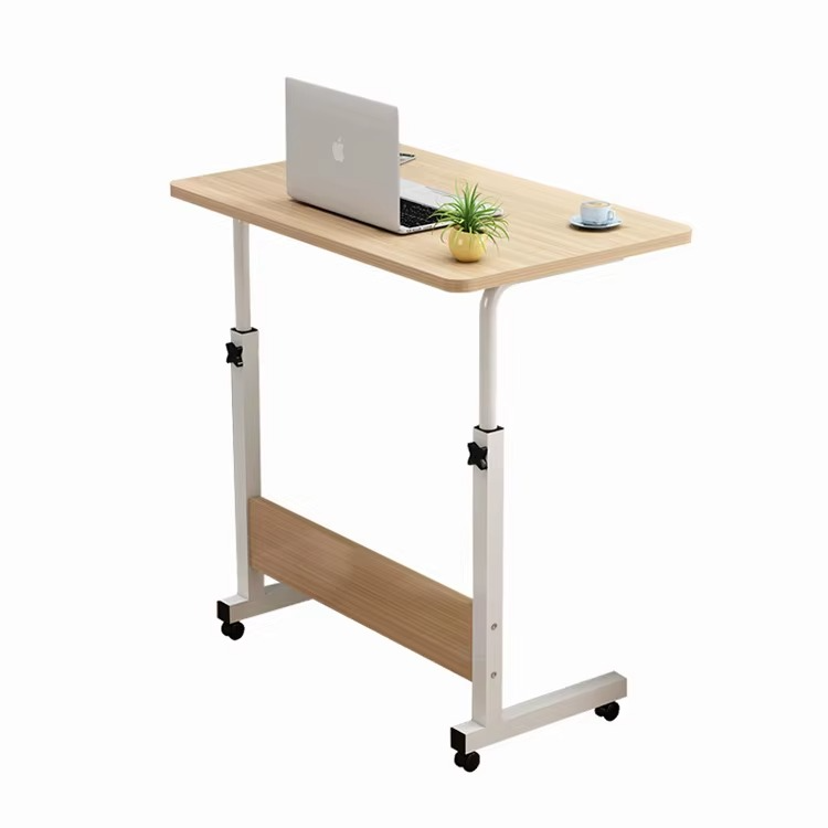 Table d’ordinateur réglable sur roulettes